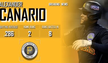 𝐁𝐑𝐄𝐀𝐊𝐈𝐍𝐆 𝐍𝐄𝐖𝐒: Pittsburgh Pirates Acquire Alexander Canario | 2025 MLB Season