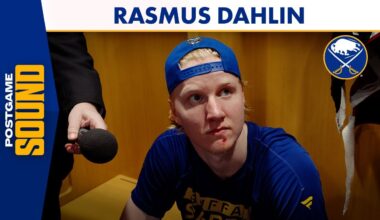"We Have A Better Mentality" | Rasmus Dahlin After Buffalo Sabres 8-5 Win Over Washington