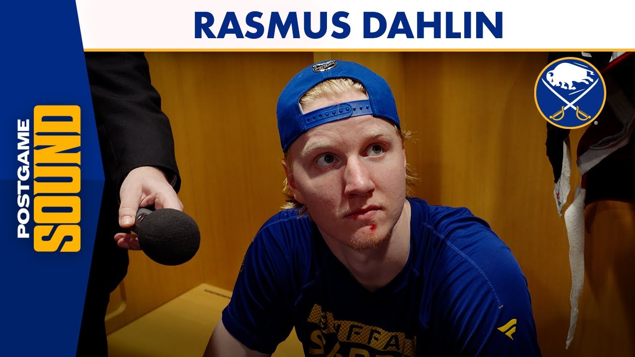 "We Have A Better Mentality" | Rasmus Dahlin After Buffalo Sabres 8-5 Win Over Washington