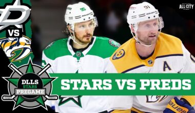 Dallas Stars vs Nashville Predators | DLLS STARS PREGAME