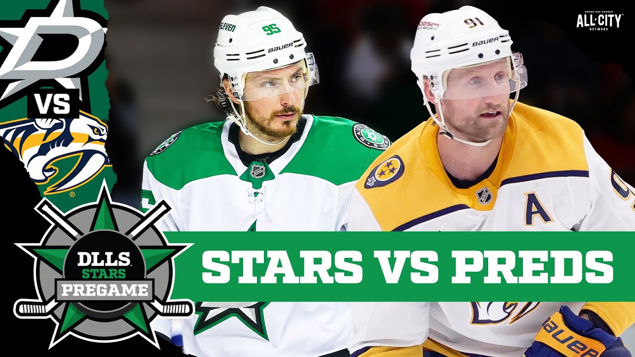 Dallas Stars vs Nashville Predators | DLLS STARS PREGAME