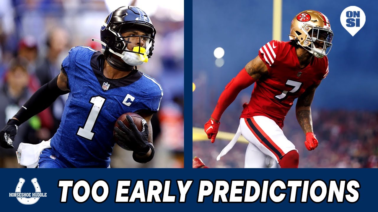 Indianapolis Colts Way Too Early 2025 Predictions | Horseshoe Huddle Podcast