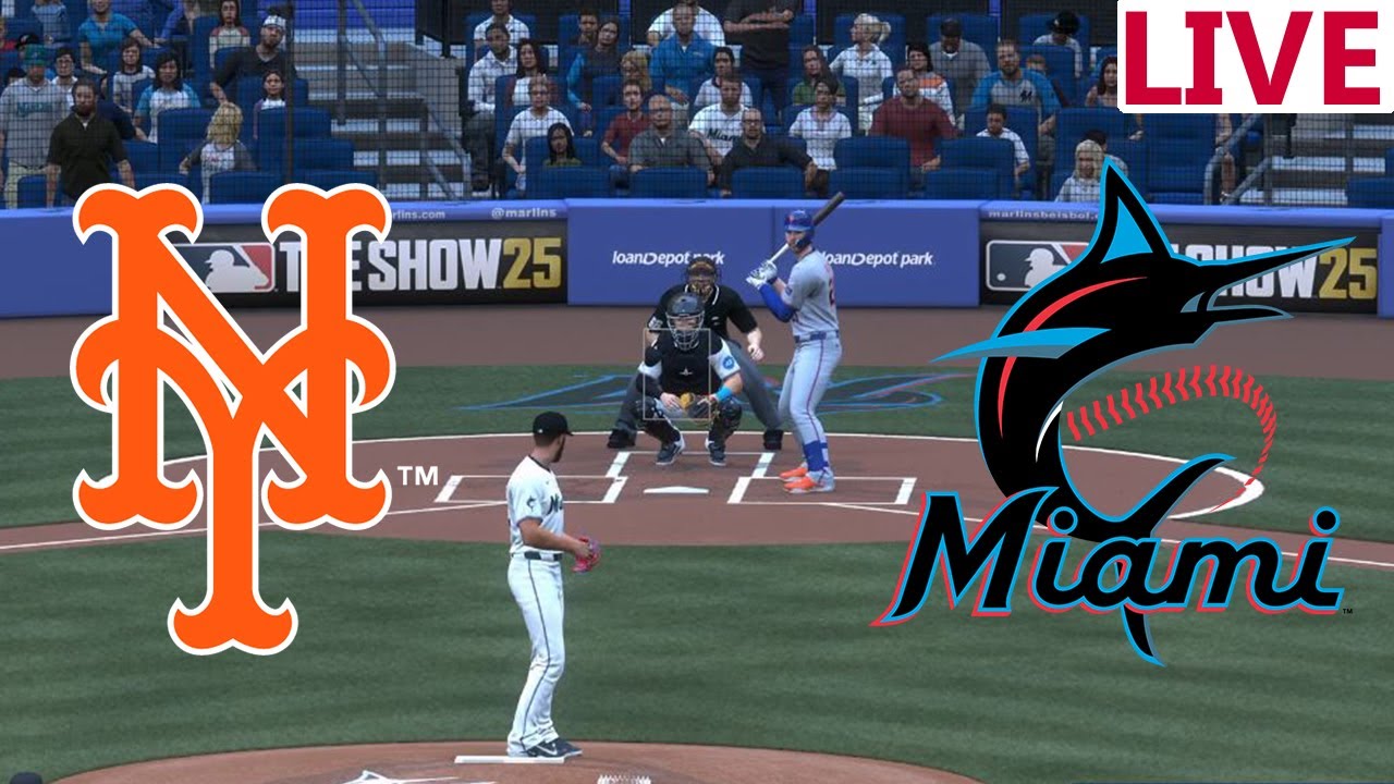 🔴LIVE 🔴New York Mets VS Miami Marlins /April 2nd/ MLB Envivo /MLB the show 25