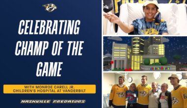 Behind the Scenes with the Champs of the Game | Nashville Predators