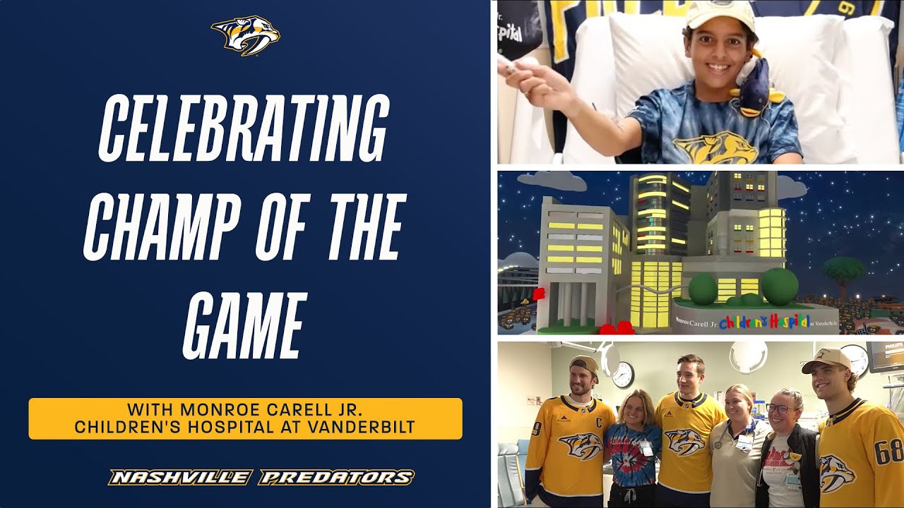 Behind the Scenes with the Champs of the Game | Nashville Predators