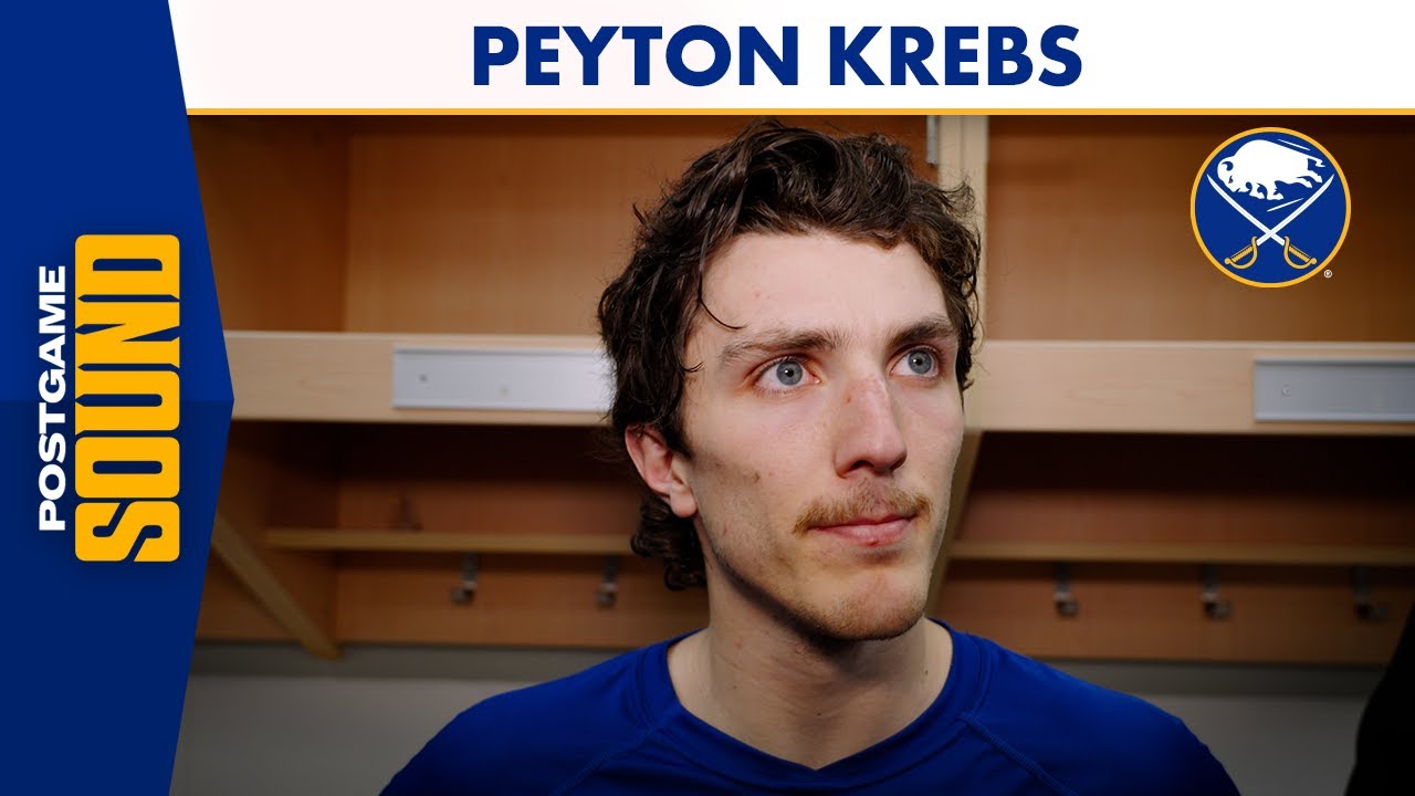 "Reims Is Strong And Steady" | Peyton Krebs After Buffalo Sabres Defeat Ottawa 5-2
