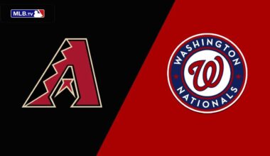 Arizona Diamondbacks VS Washington Nationals MLB live streaming today scoreboard 4/4/2025