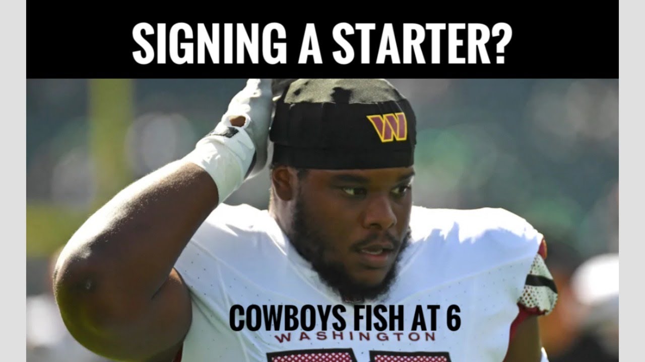 #DallasCowboys Fish at 6 LIVE: SCARED to TRADE UP? Sign a Starter? Top 10 Takes From Frisco!
