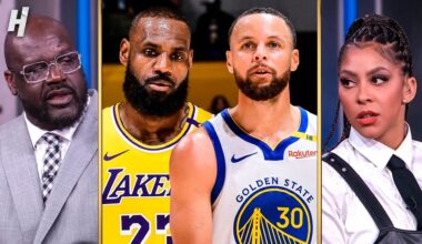 SHAQ & TNT crew reacts to Warriors vs Lakers Highlights