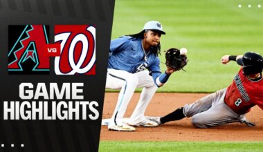 D-backs vs. Nationals Game Recap (4/4/25) | MLB Highlights | Arizona Diamondbacks