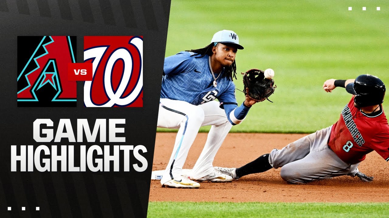 D-backs vs. Nationals Game Recap (4/4/25) | MLB Highlights | Arizona Diamondbacks