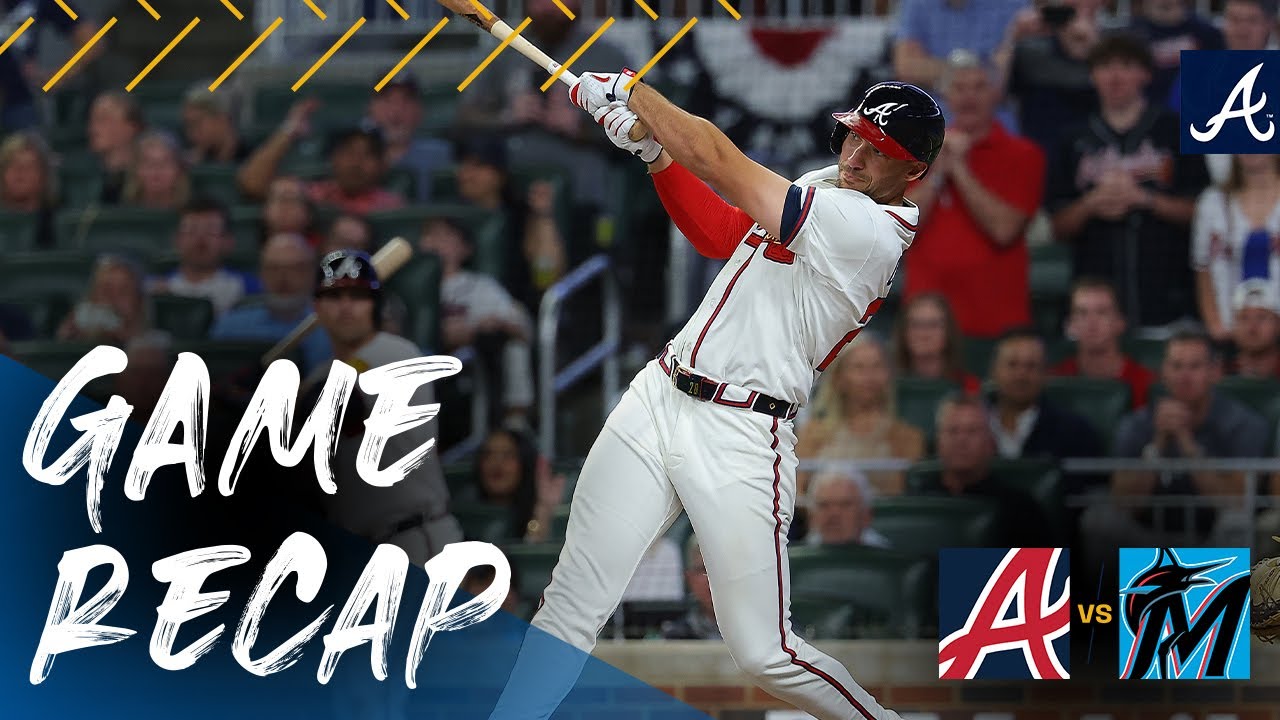 Braves vs. Marlins Game Highlights (4/4/25) | MLB Highlights