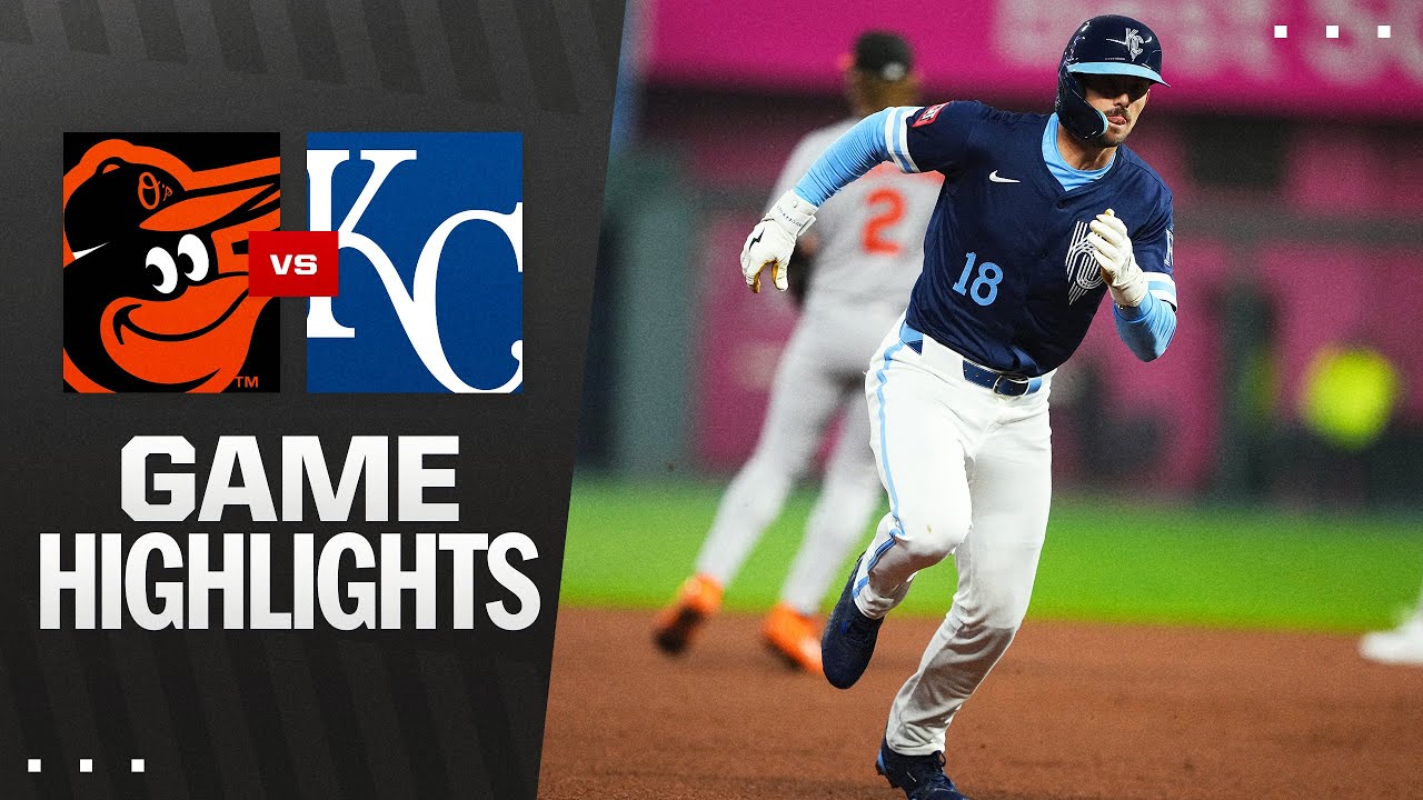 Orioles vs. Royals Game Highlights (4/4/25) | MLB Highlights