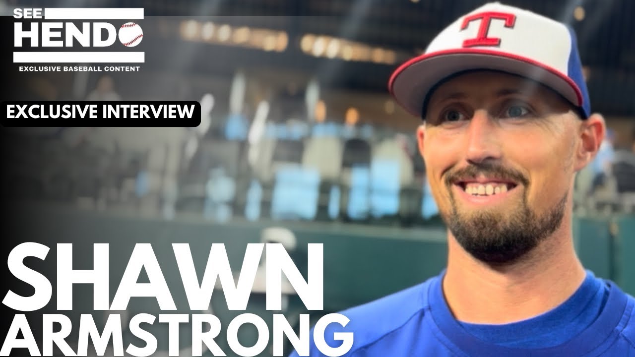 Shawn Armstrong talks Texas Rangers bullpen, MLB THE SHOW & gives his mt Rushmore of pitchers
