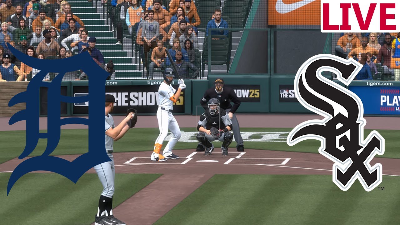 🔴LIVE 🔴Chicago White Sox VS Detroit Tigers / April 5th /MLB THE SHOW 25