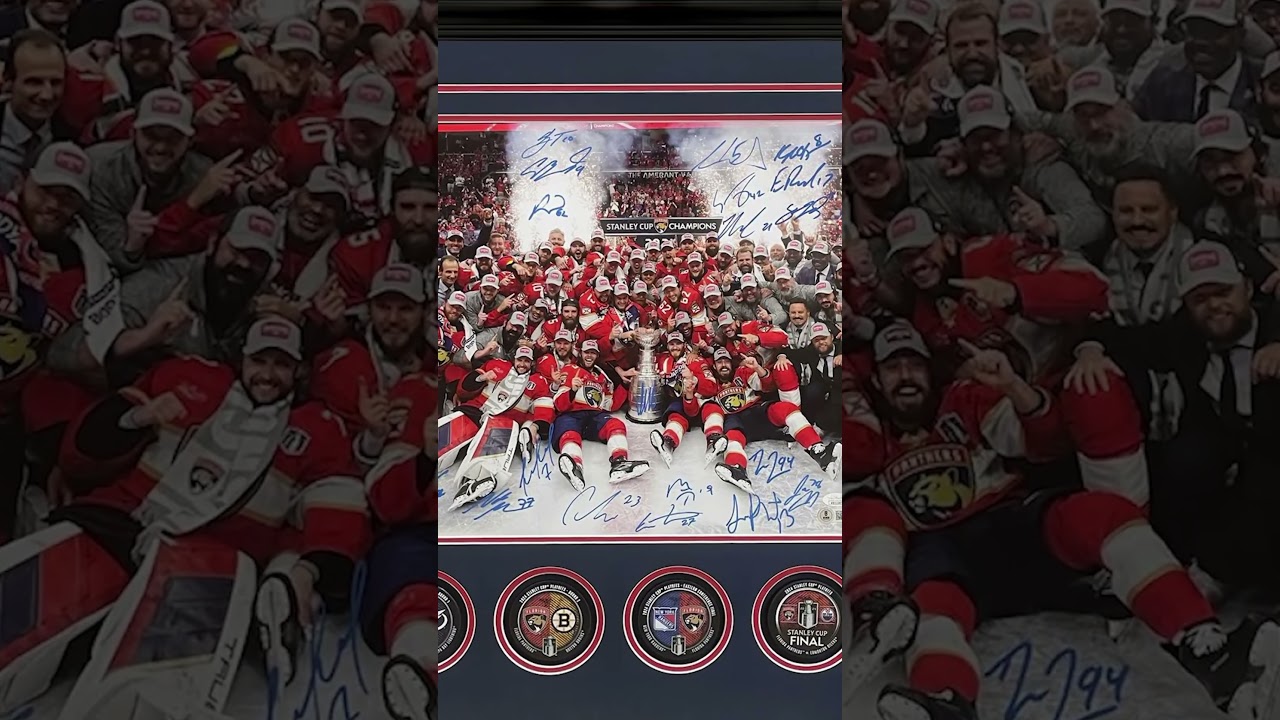 #floridapanthers #autographed #stanleycupchampions #florida #panthers #autographs #sportsmemorabilia