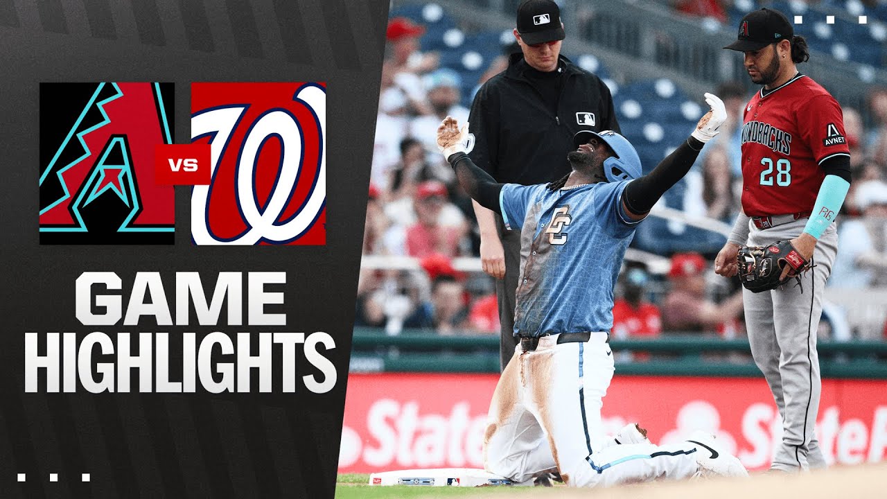 Diamondbacks vs. Nationals Game Highlights (4/5/25) | MLB Highlights