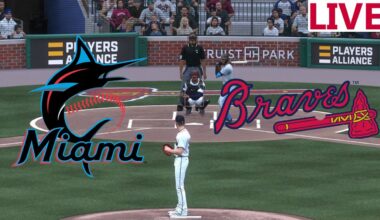 🔴LIVE 🔴Miami Marlins Vs Atlanta Braves / April 5th /Mlb Envivo 2025 / Mlb the show 25