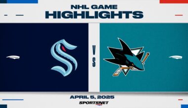 NHL Highlights | Kraken vs. Sharks - April 5, 2025