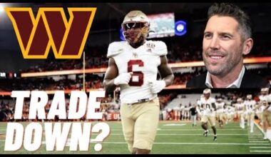 Washington Commanders Mock Draft: Trade Back Rumor? Adam Peters Gets A Steal