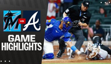 Marlins vs. Braves Game Highlights (4/5/25) | MLB Highlights