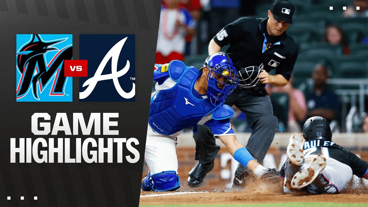 Marlins vs. Braves Game Highlights (4/5/25) | MLB Highlights