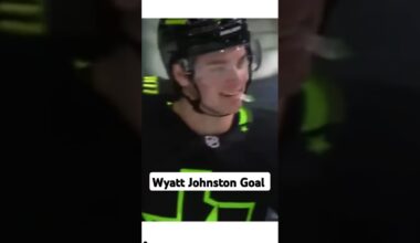 Wyatt Johnston Goal 4/3/25 vs Nashville Predators #wyattjohnston #dallasstars #goal #predators
