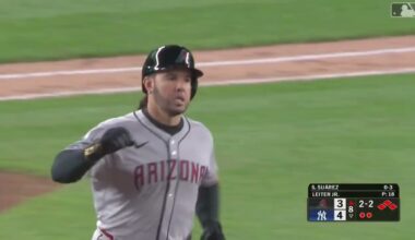 Eugenio Suarez CRUSHES a GRAND-SLAM! | 5th HR of 2025 | Arizona Diamondbacks | 04/01/2025