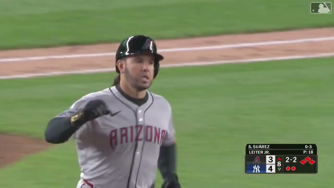 Eugenio Suarez CRUSHES a GRAND-SLAM! | 5th HR of 2025 | Arizona Diamondbacks | 04/01/2025