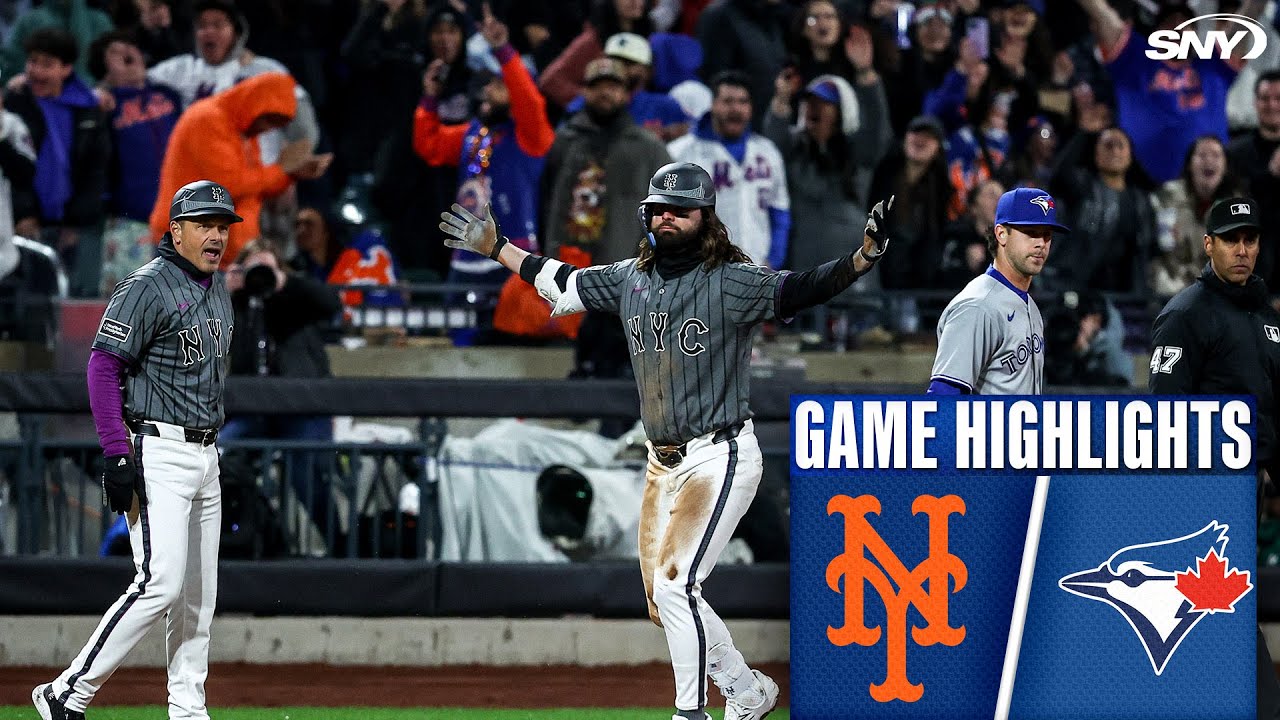Mets vs Blue Jays (4/5/25) | Mets Walk Off Win