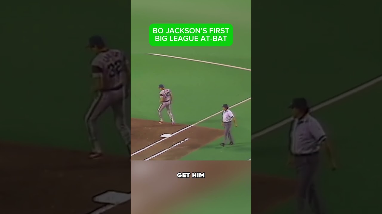 Bo’s First Major League At-Bat #mlb #baseball #baseballshorts