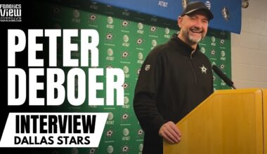 Pete DeBoer Discusses Stars Team Photo Day, Mason Marchment, Dallas Stars Win vs. Nashville