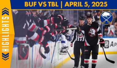 Tage Thompson Scores 40th | Buffalo Sabres Beat Tampa Bay Lightning In Shootout | Game Highlights