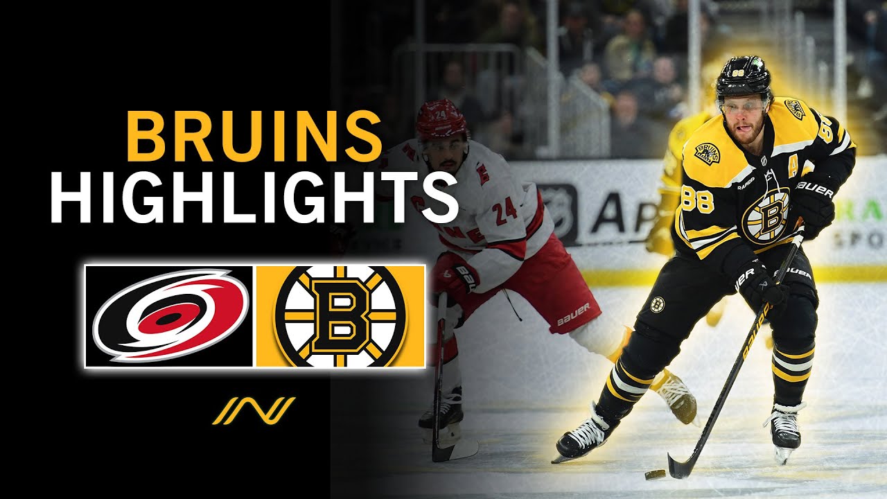 Bruins Analysis: Boston Goes All Out In Game Against Carolina