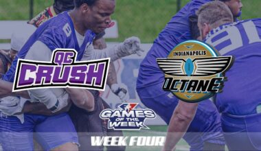 QC Crush vs Indianapolis Octane A7FL Sunday Football
