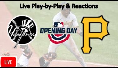 New York Yankees vs. Pittsburgh Pirates LIVE STREAM | Live Play-by-Play, Fan Reaction | LIVE MLB
