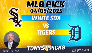 Chicago White Sox vs Detroit Tigers 4/5/25 MLB Betting Tips