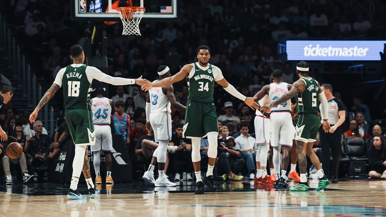 Highlights: Bucks 121 - Heat 115 | 04.05.25