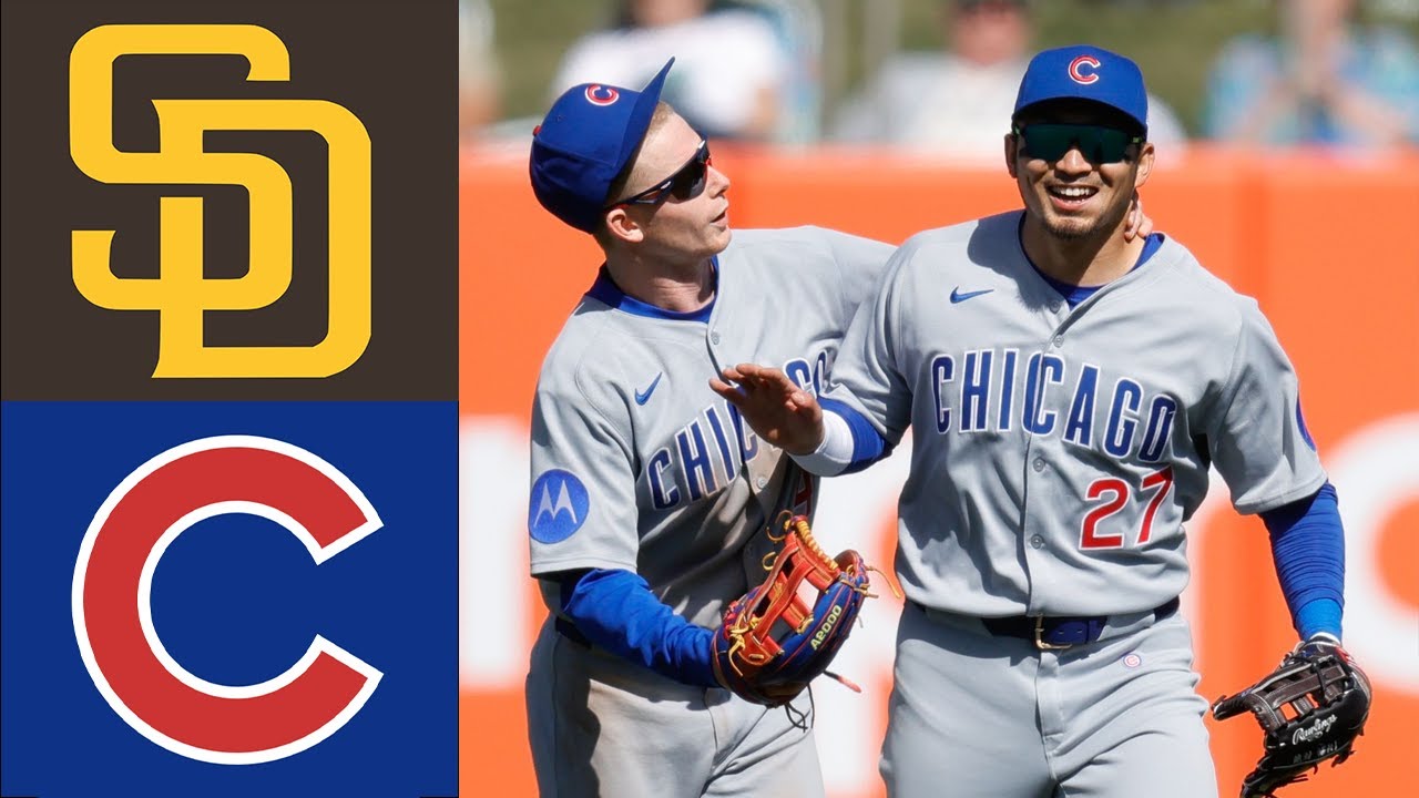 San Diego Padres Vs. Chicago Cubs  Full Game  Final| Apr 6,2025 Game MLB Highlights MLB Today