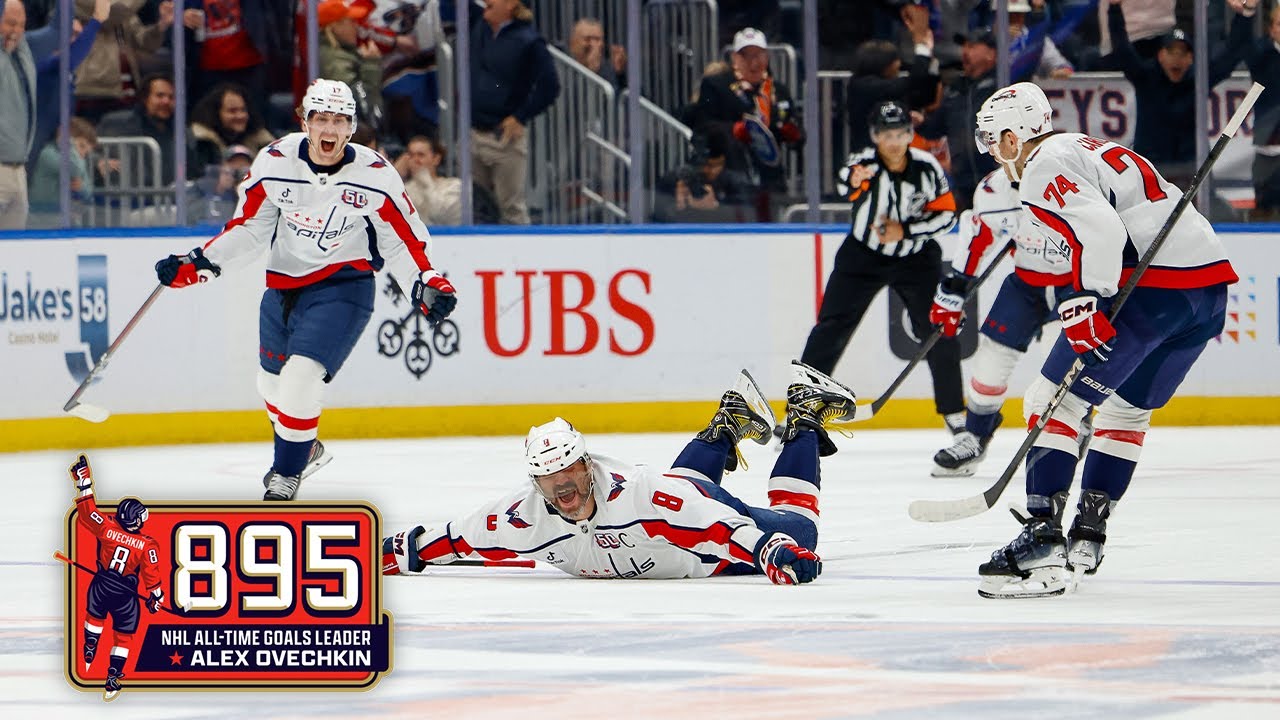 Alex Ovechkin passes Wayne Gretzky for most goals ALL-TIME!