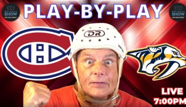 Montreal Canadiens vs Nashville Predators | Play-by-Play