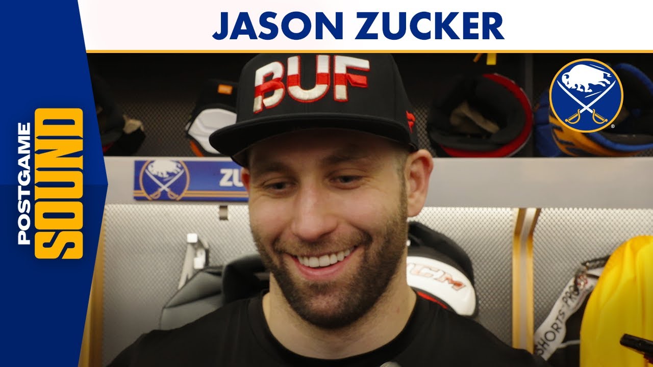 "Do The Right Things Consistently" | Jason Zucker After Buffalo Sabres 3-2 Win Over Tampa Bay