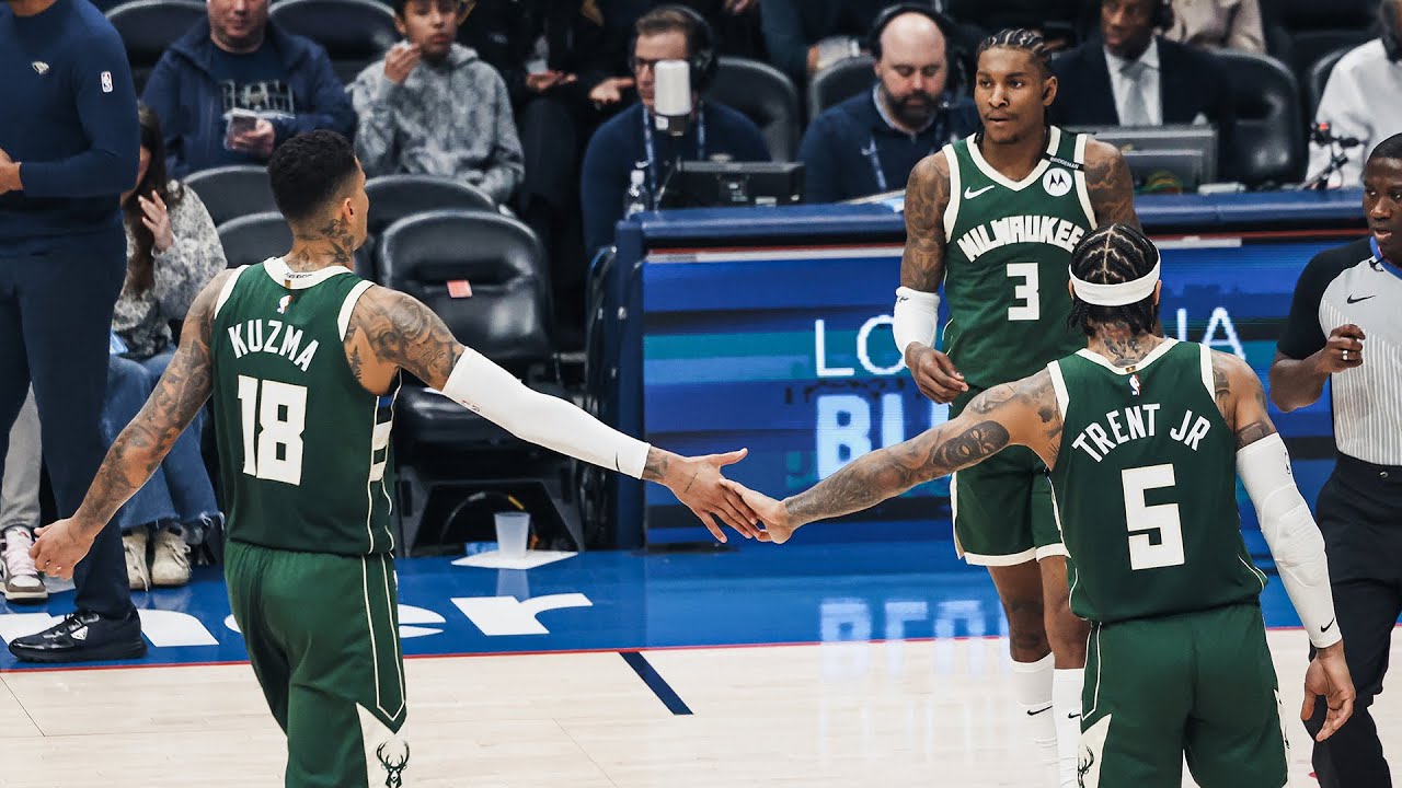 Highlights: Bucks 111 - Pelicans 107 | 04.06.25