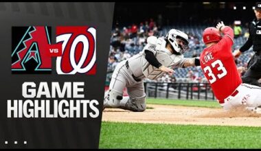 D-backs vs. Nationals Game Highlights (4/6/25) | MLB Highlights