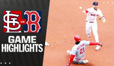 Cardinals vs. Red Sox Game 1 Highlights (4/6/25) | MLB Highlights