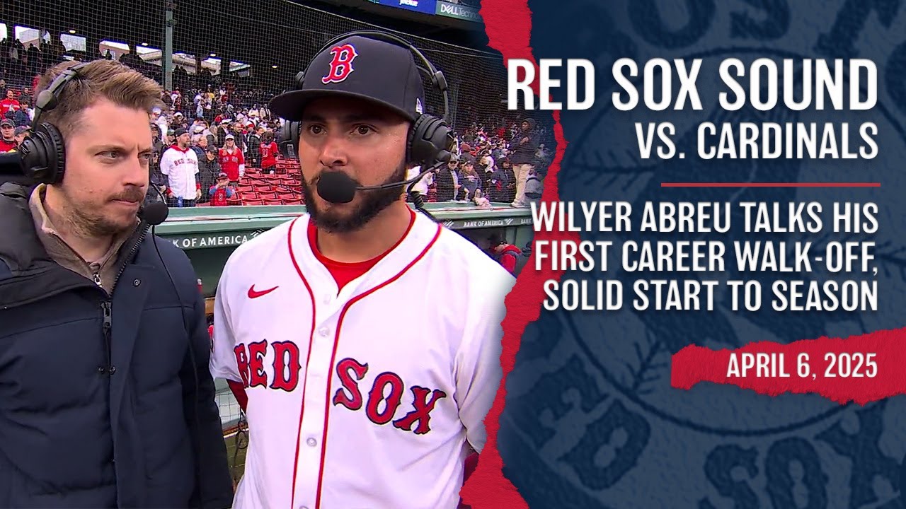 Wilyer Abreu on His First Career Walk-Off, Red Sox Starting Strong at Home