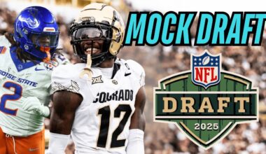 UPDATED 2025 NFL Mock Draft: Round 1 Projections For All 32 Teams (Mock 1.0)