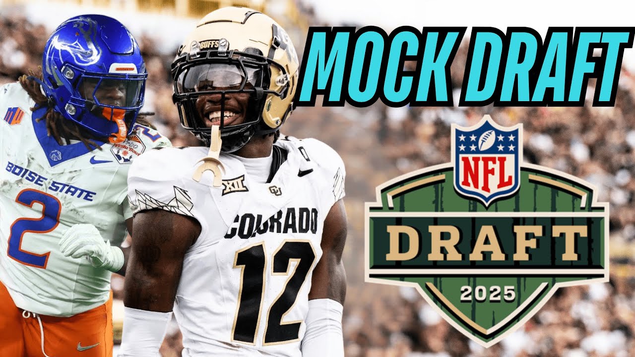 UPDATED 2025 NFL Mock Draft: Round 1 Projections For All 32 Teams (Mock 1.0)