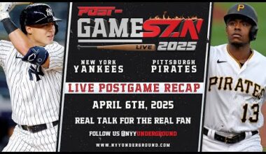Post GameSZN: New York Yankees @ Pittsburgh Pirates - Recap and Highlights 4/06/25