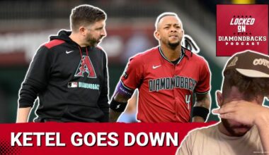 Arizona Diamondbacks Starters Struggle Against Washington Nationals. Ketel Marte Injured
